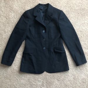 Ovation riding jacket show coat navy 8R
